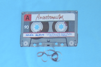 Casete azul ampliado
